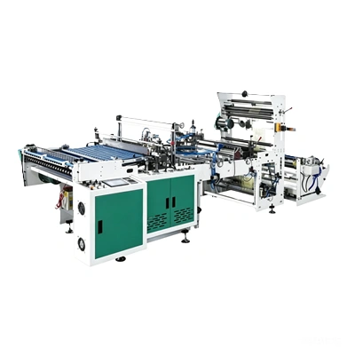 Side sealing bag making machine